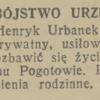 Samobójstwo urzędnika, 1938