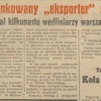 Ustosunkowany eksporter, 1938