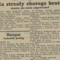 Siostra uniewinniona, 1938