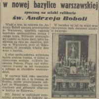 W srebrnej trumnie, 1938