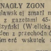 Nagły zgon