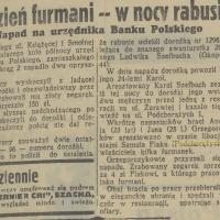 Furmani rabusie, 1938
