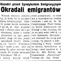 Oszuści ujęci, 1938