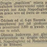 Drugi pupilek, 1938