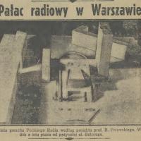 Pałac radiowy, 1938