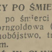 Samobójstwo z rozpaczy, 1938
