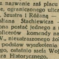 Plac Stachiewicza, 1938
