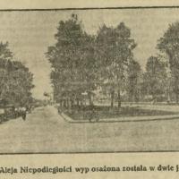 Dwie jezdnie, 1938