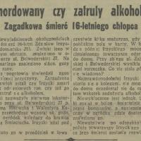 Zamordowany czy zatruty, 1938