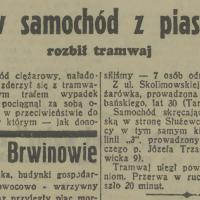 Samochód z piaskiem, 1938