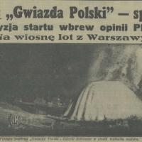 Stratostat spłonął, 1938