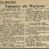 Pilota czy Adama? 1938