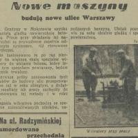 Wibrator na Grażyny, 1938