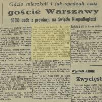 Hotel Emigracyjny, 1938