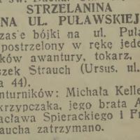 Strzelanina na Puławskiej, 1938