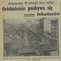 Żegnamy Wyścigi, 1938