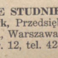 Studnie artezyjskie, 1938