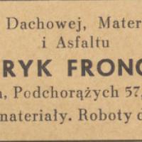 Asfalt, tektura, 1938