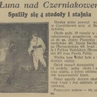 Łuna nad Czerniakowem, 1938