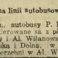 Zmiana trasy Zmiana trasy, 1938