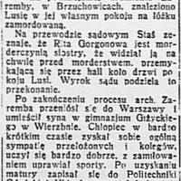 Sprawa Gorgonowej, 1939