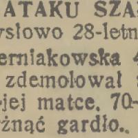W ataku szału, 1939