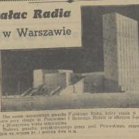 Pałac Radia, 1939