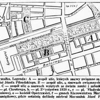 Plan dzielnicy Marszałka, 1939