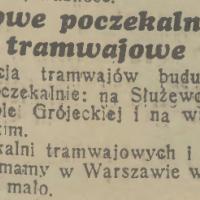 Nowe poczekalnie, 1939