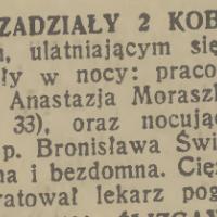 Zaczadziały 2 kobiety, 1939