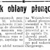 Robotnik oblany ropą Robotnik oblany ropą, 1939