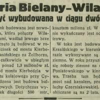 Arteria Bielany - Wilanów