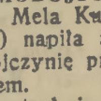 Samobójstwo tancerki, 1939