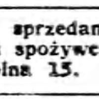 Sklep kartoflany z kontyngentem Sklep kartoflany z kontyngentem, 1941