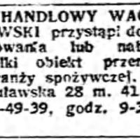 Dom Handlowy Wacław Orłowski Dom Handlowy Wacław Orłowski, 1941