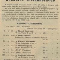 Konkurs Wielkanocny, 1941