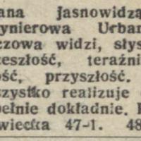 Wszystko realizuje się dokładnie, 1941