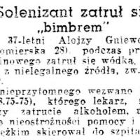 Bimber, szklanka