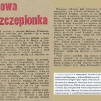 Nowa szczepionka, 1943