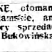 Toaletkę sprzedam, 1943