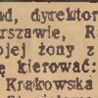 Dyrektor szuka żony z dziećmi, 1944