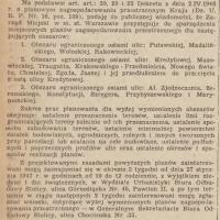 Plan zagospodarowania, 1947