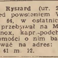 Poszukiwania: Knox, 1947
