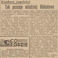 Konkurs czystości, 1951