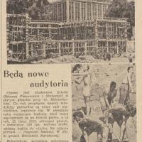 Nowe audytoria, 1951