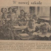 W nowej szkole, 1951
