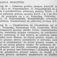 Granice okręgów, 1952