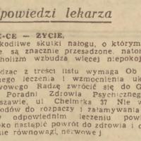 Ratunek na Chełmskiej, 1953