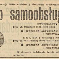 Sklep otwarty, 1956