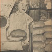 Stoisko z pieczywem Stoisko z pieczywem, 1957